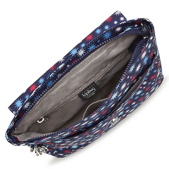 Mochilas Kipling Dannie Printed Small Azules | MX 1547AH